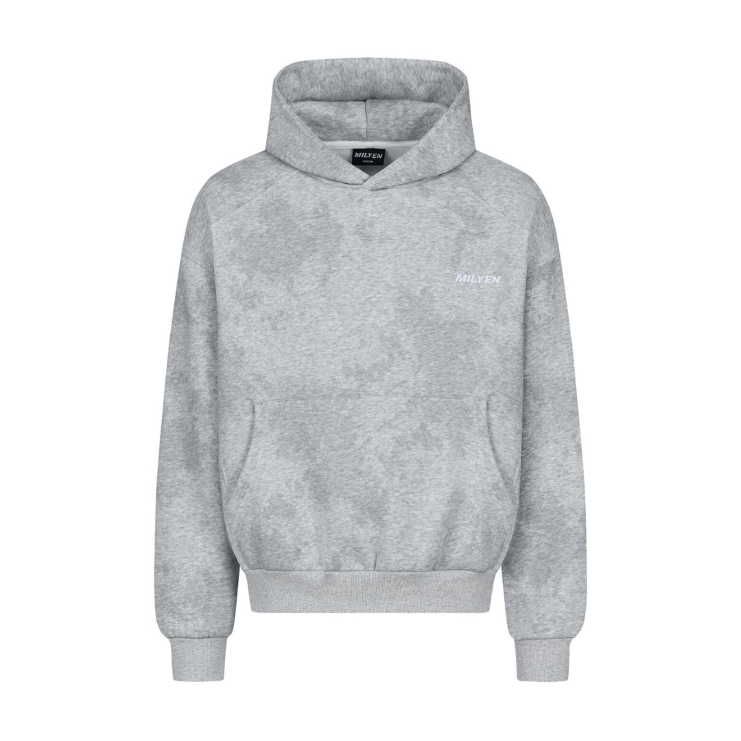 SPLATTER HOODIE GREY
