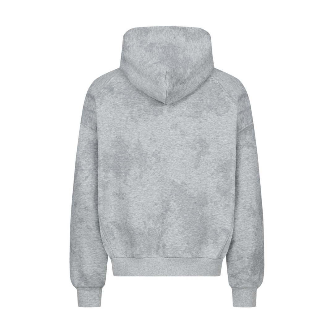 SPLATTER HOODIE GREY