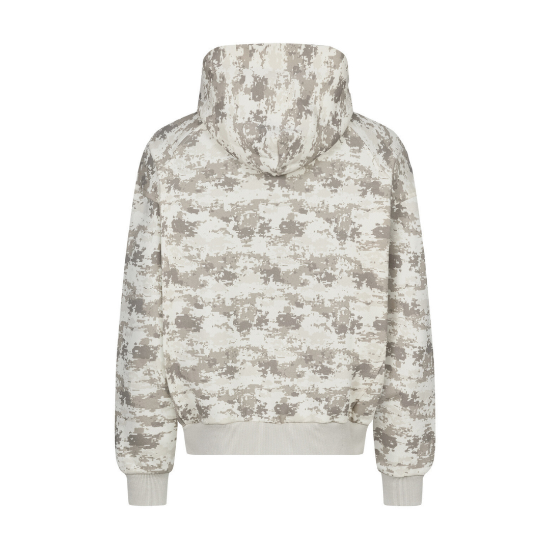DIGITAL CAMO HOODIE BEIGE