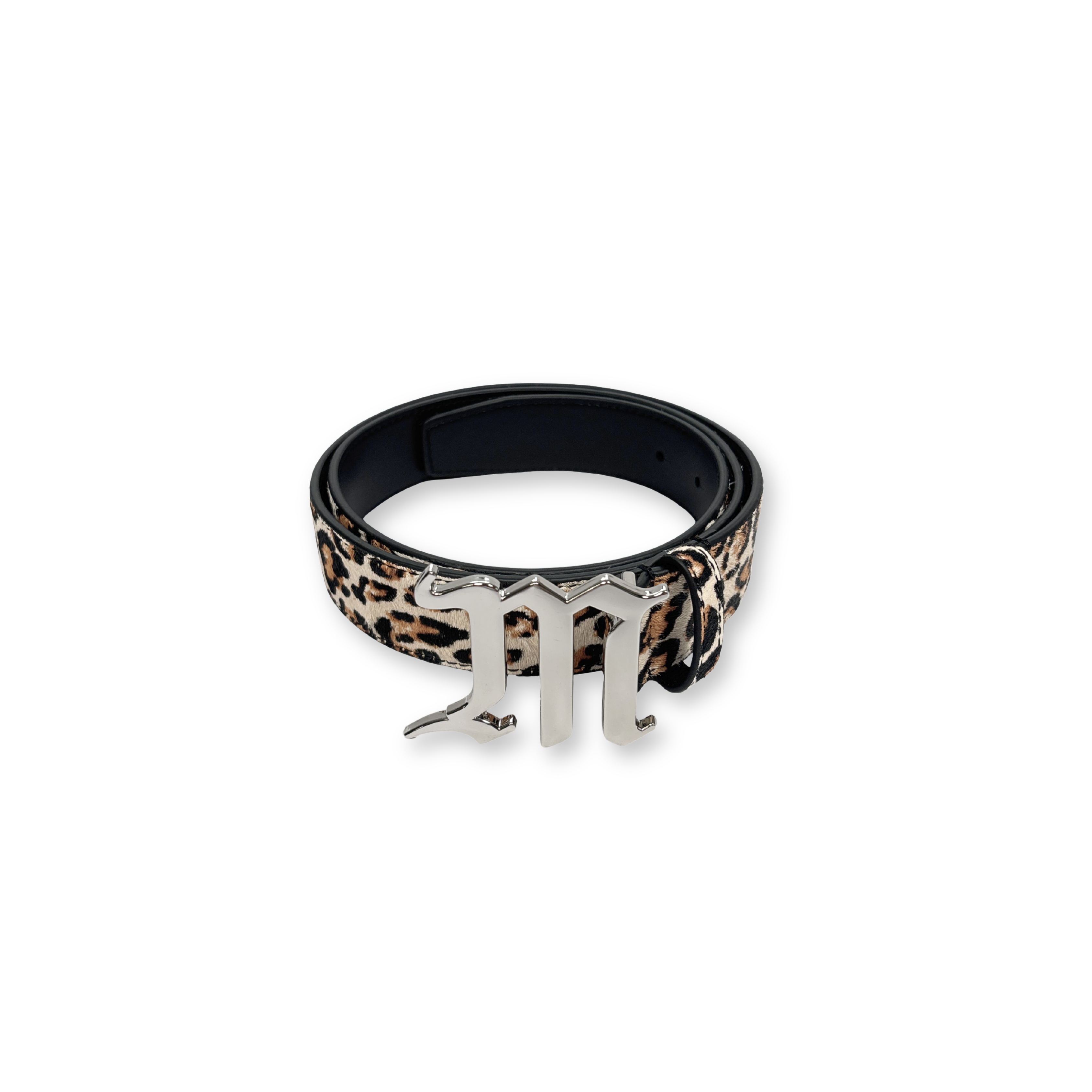 CHROME LOGO BELT LEO