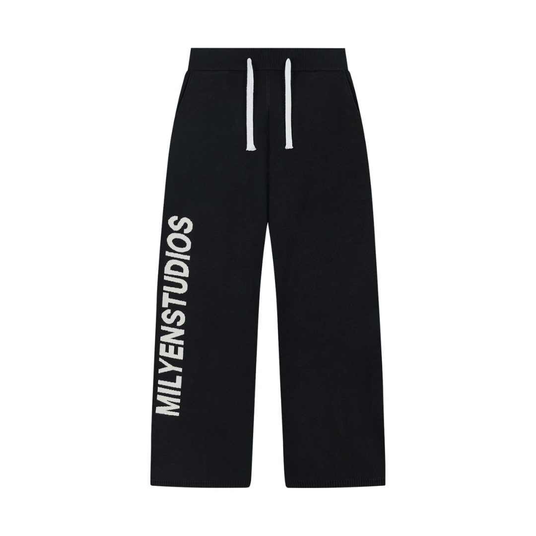 KNIT JOGGER BLACK