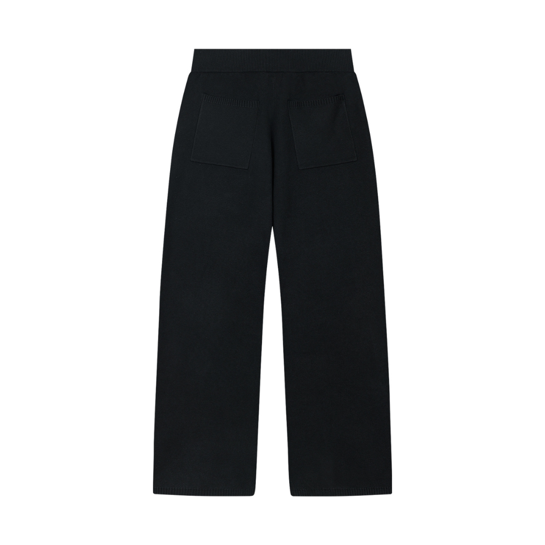 KNIT JOGGER BLACK