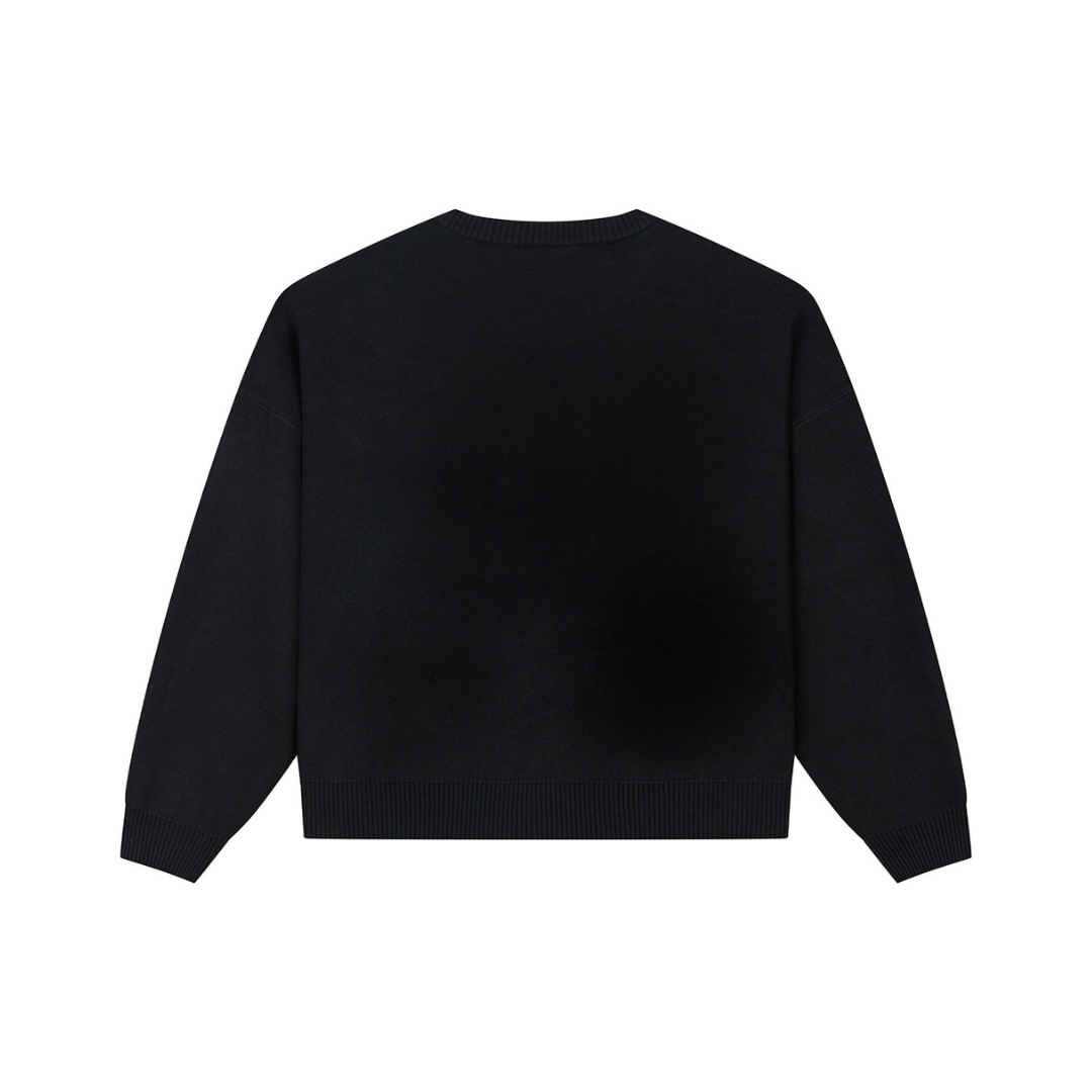 KNIT SWEATER BLACK